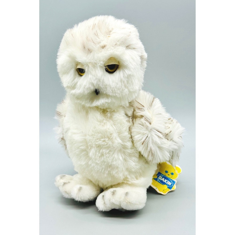 Dakin Nature Babies Snowy Owl Plush Realistic Vintage 1981 312600
